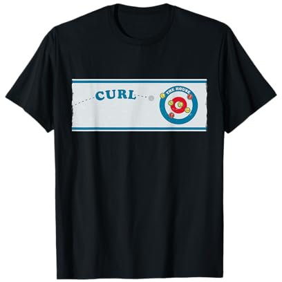 Curling Sheet, Fachjargon für Winter-Eissport T-Shirt