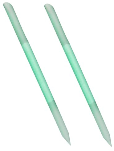 VICASKY 2stücke Nano-glas-nagelfeile Mit Buffer Doppelseitige Feile Für Naturnägel Maniküre Und Pediküre Nagelpflege-werkzeug Aus Glas