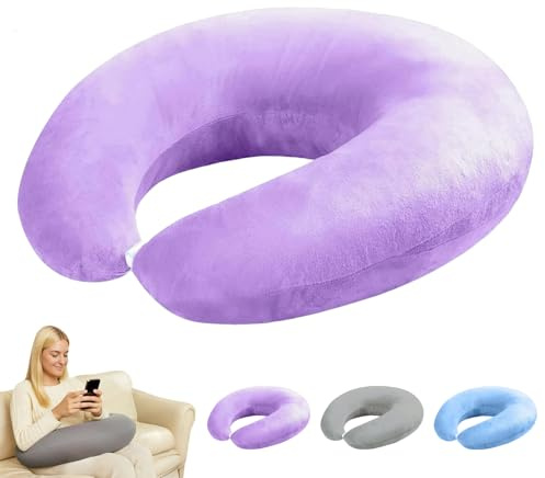 Xpwghap Crealis Strickkissen,ergonomisches Crealis Kissen Für Handarbeiten,für Kreative Momente Lese- Und Gaming-Kissen Für Bett Und Sofa - Armkissen Zum Lesen, Spielen, Arbeiten Und Häkeln-A