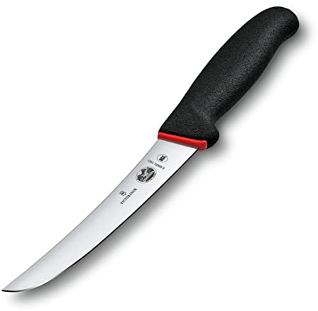 Victorinox CUCH.DESHUESAR DUAL GRIP FIBROX HOJA CURVA, 15CM-NUEVO