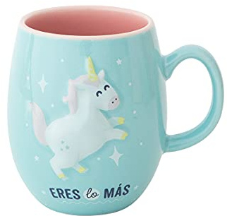 Mr. Wonderful Taza de Cerámica, Multicolor, 1 Unidad (Paquete de 1), 300 ml