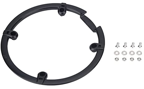 Ejoyous Fahrrad Kettenschutzring, Kettenschutz für Kettenblatt Fahrradkette Schutzhülle Kunststoff Fahrrad Kettenradabdeckung, für M430 M590 M390 44T Kettenrad