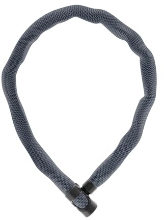 ABUS Kettenschloss IVERA Chain 7210 – Fahrradschloss mit hochflexibler IvyTex-Kunstfaserummantelung – ABUS Sicherheitslevel 8