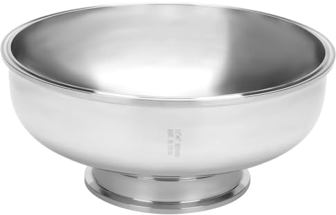 DERNORD Tri Clamp Bowl Reducer Sanitary Fitting Stainless Steel 304 (Tri Clamp Size: 12 inch x 6 inch)