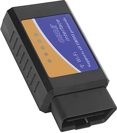 Herramienta de Diagnóstico del Detector de Fallas del Automóvil OBD2 con Monitoreo del Motor, Lector de DTC y Más Claro para Dispositivos iOS y, Verifique Fallas del Automóvil