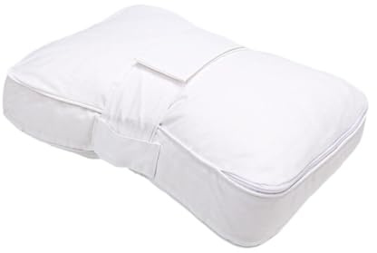 HGZLQKD Knee Pillow for Side Sleepers Legs Support Cushion Relieve Hip Discomfort Soft Knees Cushion for Relieving Backache Women Men, White