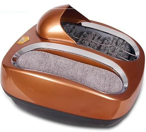 Máquina de limpieza de suela de zapatos: pulido automático con almohadilla absorbente de agua para entradas de alto tráfico