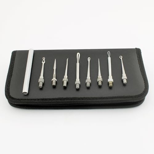 Limpiador de Puntos Negros piel cuidado herramienta extractor de comedones Kit 8 en 1 nuevo