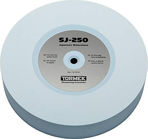 Tormek SJ-250 Schleifstein, japanischer Wasserstein, 4000 Körnung, für eine spiegelglatte Oberfläche, passend für T-8 und T-7