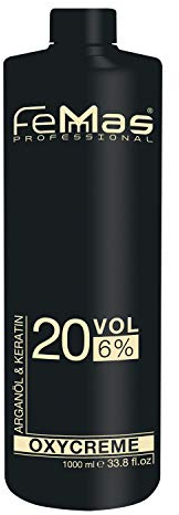 FemMas Oxycreme in 6% 1000 ml I Oxidationsmittel zum Haare färben & Tönen I Leichte Anwendung & optimaler Halt I Entwickler für gleichmäßige Ergebnisse in Salon-Qualität I Hair Color Developer