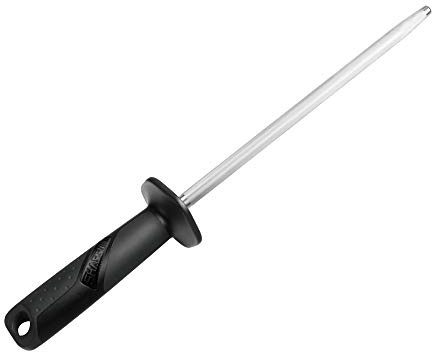 SHARPAL 120H 10 Inch Professional Kitchen Knife Sharpening Honing Steel Sharpener Rod Restore Blade Quickly