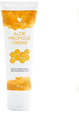 Aloe Vera Propolis Creme Forever Living einzigartig für trockene und gereizte Haut Bienenpropolis Vitamine Kamille rückfettende Öle exzellenter Feuchtigkeitsspender