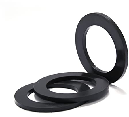joints plats plomberie pour raccords de tuyaux, rondelles en caoutchouc pour robinets, joint filtre robinet de douche (5 pièces, 60mmx42mm: grosor 3mm)