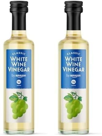 by Amazon White Wine Vinegar, 500ml (Pack of 2)