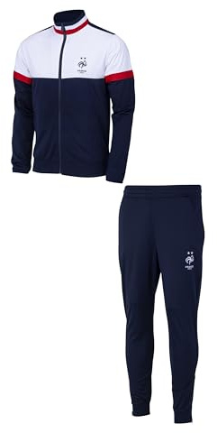 FFF Träningsoverall officiell kollektion fransk fotbollslag - herrstorlek M