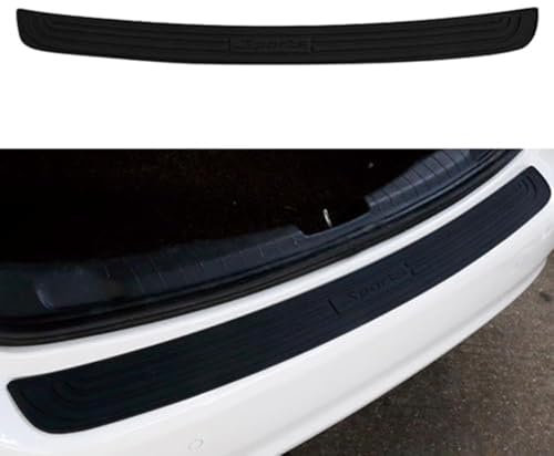 TYREEDE Auto Ladekantenschutz, für Dacia Sandero Stepway 3.GEN 2.Gen 2012-2024 Ladekantenschutz Kofferraum Kofferraum Einstiegsleiste Anti-Scratch Styling Zubehör,A
