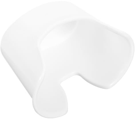 Bassin de Lavage Auriculaire et Confortable, en Plastique Blanc Léger