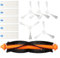 Kit filtri spazzole laterali per Rowenta per aspirapolvere X-Plorer Serie 20 40 45 50 RR6875 RR7275 RR8227