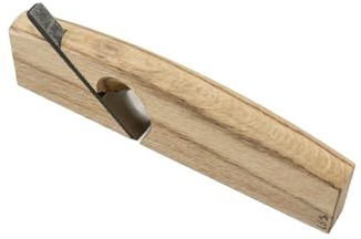 Cepillo manual japonés Wazakura, acero al carbono, cepillo de bloque manual de 18 cm, acabado en madera natural, herramienta para trabajar la madera (18mm)