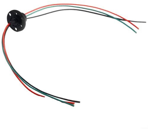 Gdfnmogo Generador de turbina eólica pesada de 3 fases para anillo con 30 amperios por conductor para sistemas de energía eólica de 12 V, compatible con turbinas XP y otros generadores eólicos de alta