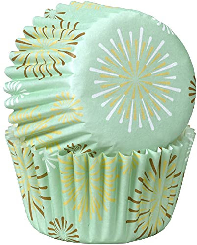 Wilton 100 Count Mini Starburst Baking Cups, Assorted