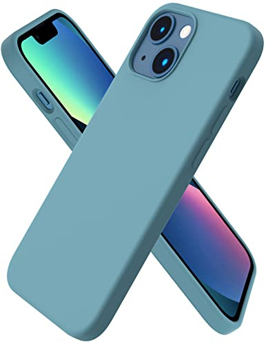 ORNARTO für iPhone 13 Mini Hülle aus Silikon 5,4 Zoll - Kaktus | Premium Flüssigsilikon, dünne Handyhülle, weich, griffig, stoß- und kratzfest, Cactus und viele weitere Farben