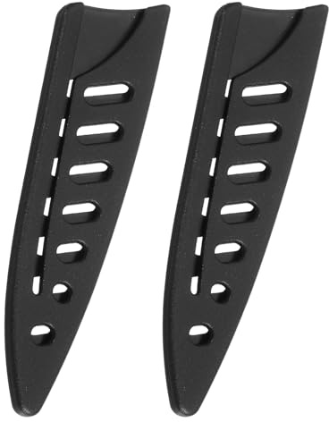 QUARKZMAN 2 Stück Messerschutz, 3,5 Klingenschütze für Schälmesser Klingenschutz für messer Messerkoffer Universelle Messerabdeckungen Messerscheide für die Küche