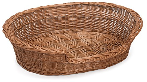 Prestige Wicker Dog Bed Basket, 75 cm