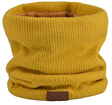 NovForth Winter Halsschlauch Herren Ski, Halswärmer Halstuch Männer Gesichtsschal Damen, Fleece Schal Schlauchtuch für Herren Gamaschenmaske, Winddichte Kreisschlaufenschals