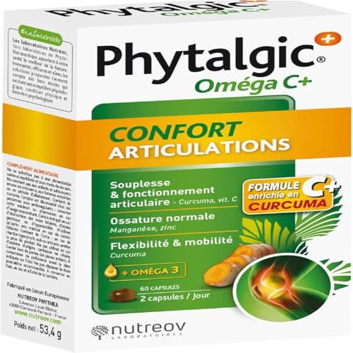 Nutreov Phytalgic Oméga C+ Confort Articulations 60 Capsules