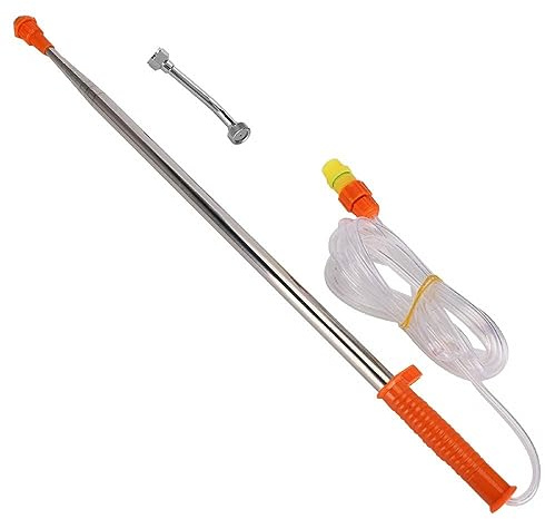 Pulverizador Telescópico De Acero Inoxidable Varilla De Extensión Varilla De Pulverización De Extensión Con Boquilla Amplia Gama De Riego Para Esterilización De árboles Frutales