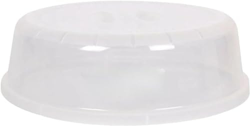 PARENCE.- Glocke für universellen Mikrowellen-/Lebensmitteldeckel, Chipping-Verhinderung, Geruch, gleichmäßiges Garen - 24cm, transparent