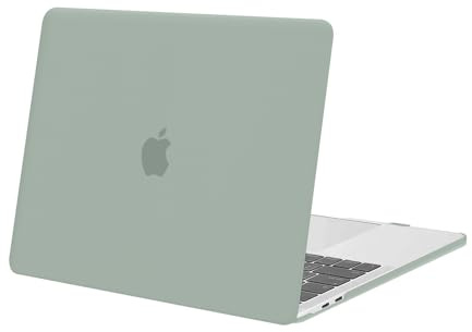 MOSISO Compatible with MacBook Pro 13 inch Case 2026 2025 2024 2023 2022-2016 M2 M1 A2338 A2289 A2251 A2159 A1989 A1706 A1708 with/without Touch Bar, Plastic Hard Shell Case Cover, Antique Green