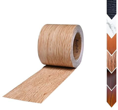 Audvln Wood Grain Repair Tape, 2 x 32ft Self Adhesive Tape for Furniture, Flooring, Cabinets, Doors, Windows, DIY Crafts - Durable, Easy to Use for Seamless Repairs