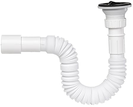 Flexrohr Anschlussrohr Spülbecken Waschbecken Ablaufventil Stöpsel G5/4 - Ø 40 mm