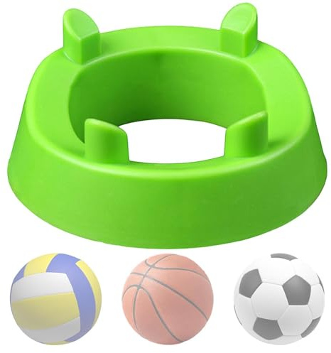 Porta pallone da calcio | Supporto da calcio a angoli per display | Supporto per supporto da pallacanestro, supporto da calcio, supporto da calcio per basket per esposizione di rugby di pallavolo