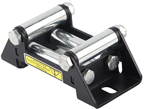 RASTKY Winch Roller Fair Lead Vehicle Accessory Practice of 125 Mm/5 inches.