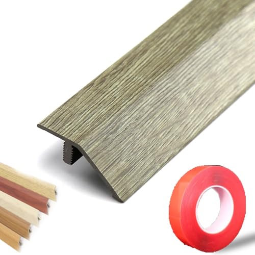 JNTFNE PVC Floor Transition Strip 35in Threshold Ramp for Doorway, Self Adhesive Threshold Reducer Height 4/5 Inch Floor Edging Trim for Laminate/Vinyl Uneven Floors(Navy Blue)