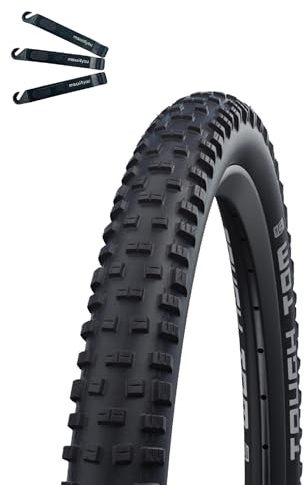 1 x Schwalbe Tough Tom Active Line K-Guard svart 60-622 (29 x 2,35) inkl. maxxi4you däcklyftare