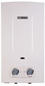 Bosch 7736504548 Scaldabagno Hydrobattery Metano Camera Aperta, Bianco