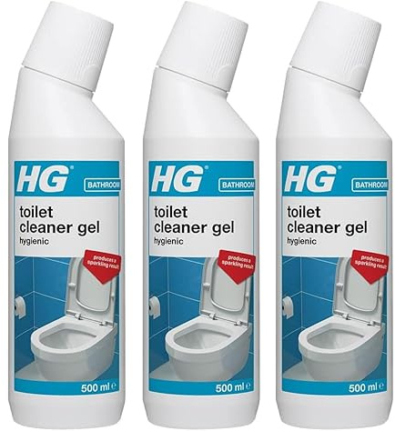 HG Hygienisches WC-Gel, 500 ml, 3 Stück