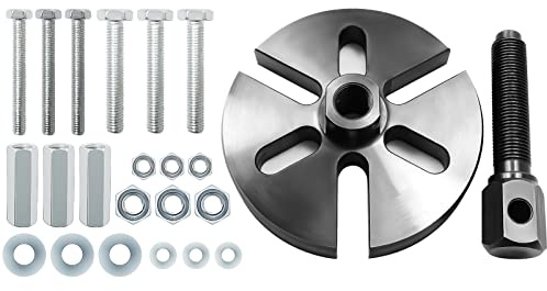 Universal 6 Hole Flywheel Rotor Magneto Puller Tool PP3072 Replacement for Suzuki RM80 RM85 0.2 inch 5mm Diameter and 0.24 inch 6mm Bolts ATV Snowmobile