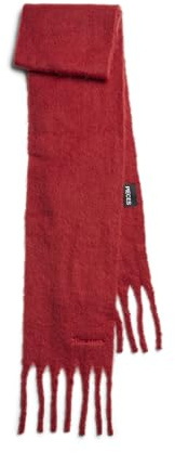 PIECES Pcnilea Long Scarf Pb Bc, Dalia rossa, Taglia unica