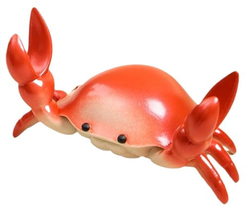 Krabben-Stifthalter – Gewichtheben Krabben Stifthalter | Simulation Krabben Dekoration | Niedlicher Schreibtisch-Stiftständer | Kreativer Make-up-Pinselhalter, einzigartiger einzelner Stifthalter