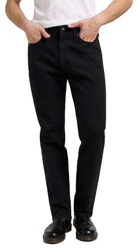 Lee herrjeans X raka ben, normal passform, raka ben, Midnattssvart, 33W / 32L