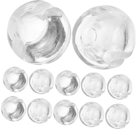 Alipis 12pezzi Fibbia di Arresto per Cordoncino per Tende Arresto per Cordoncino Perline per Perline per Tende Verticali Clip di Sicurezza per Accessori per Tende Verticali