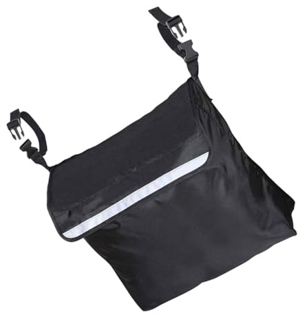 Beavorty Rollstuhltasche Hinten Rollstuhl Organisator aus Polyester Robust mit Mehreren Fächern Große Kapazität für Rollstuhl und Knie Scooter