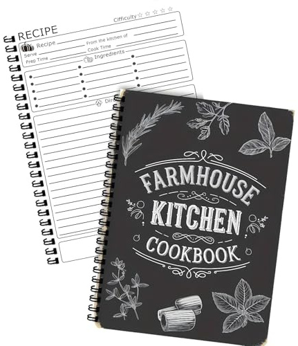 Ricettario Da Scrivere, Diario Alimentare, Quaderno Per Ricette, Quaderno Ad Anelli, Formato A5, Perfetto Per Annotare Le Proprie Ricette, Ideale Per Gli Appassionati Di Cucina