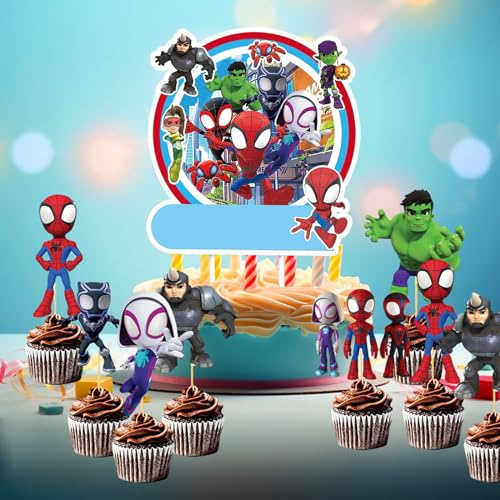 25 Tortendeko,Kuchendeko,Tortendeko-Set,Cake Decoration | Cake Topper, Für Kuchen & Cupcakes für Geburtstag Party