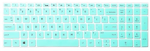 sourcingmap Silicone Keyboard Cover Protector for HP Pavilion 15 Laptop, Ultra Thin Protective Laptop Keyboard Cover Film Accessories, Turquoise